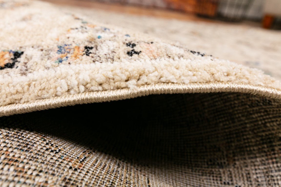 Cozy Contemporary Rug 5419 Ivory Beige.