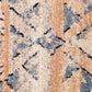 Cozy Contemporary Rug 5425 Rust Dark Beige.