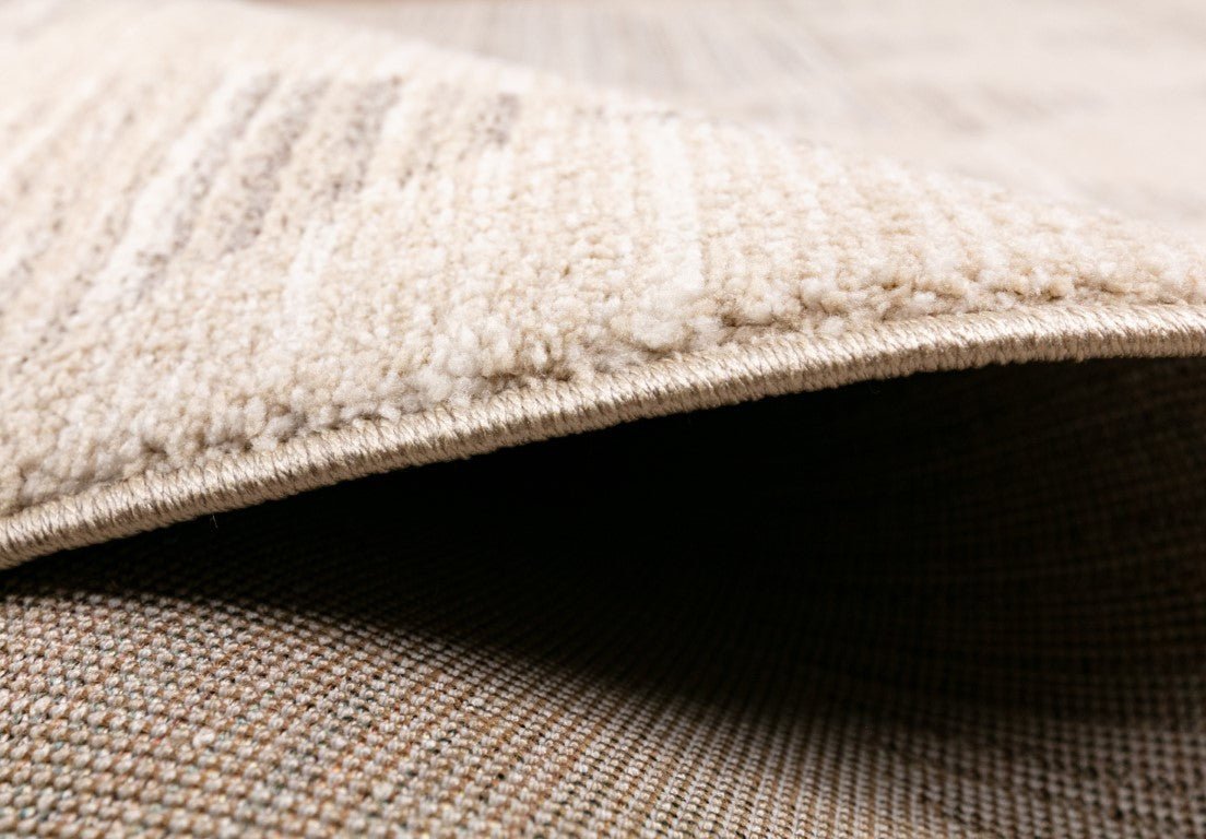 Cozy Contemporary Rug 5427 Ivory Beige.