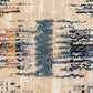 Cozy Contemporary Rug 5439 Blue Beige.