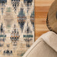 Cozy Contemporary Rug 5439 Blue Beige.