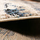 Cozy Contemporary Rug 5439 Blue Beige.