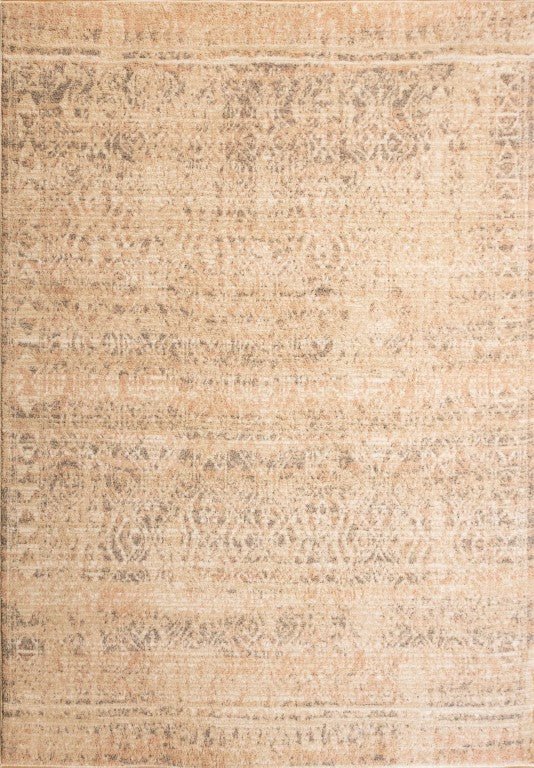 Cozy Contemporary Rug 5430 Dark Beige Beige.