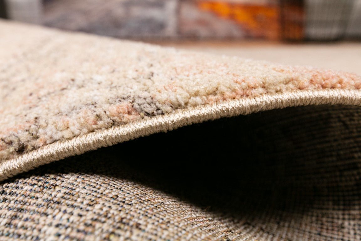 Cozy Contemporary Rug 5430 Dark Beige Beige.