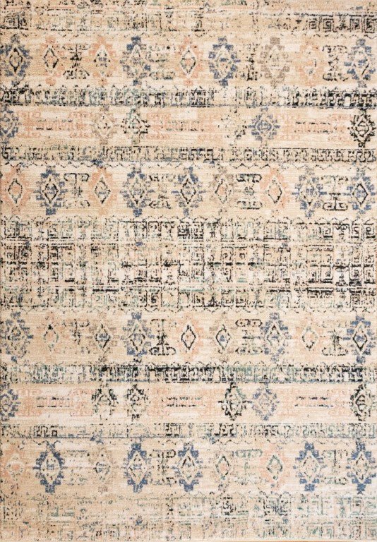 Cozy Contemporary Rug 5434 Ivory Beige.