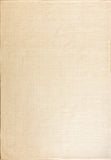 Cream wool rug square with tight grid-like texture and neat stitched border
