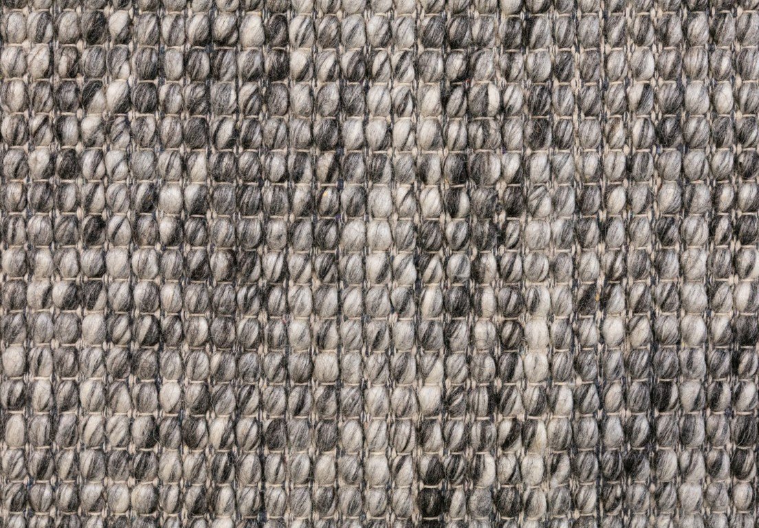 Dasha  wool Rug Dark Grey.