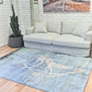 Dream Modern Area Rug Blue.