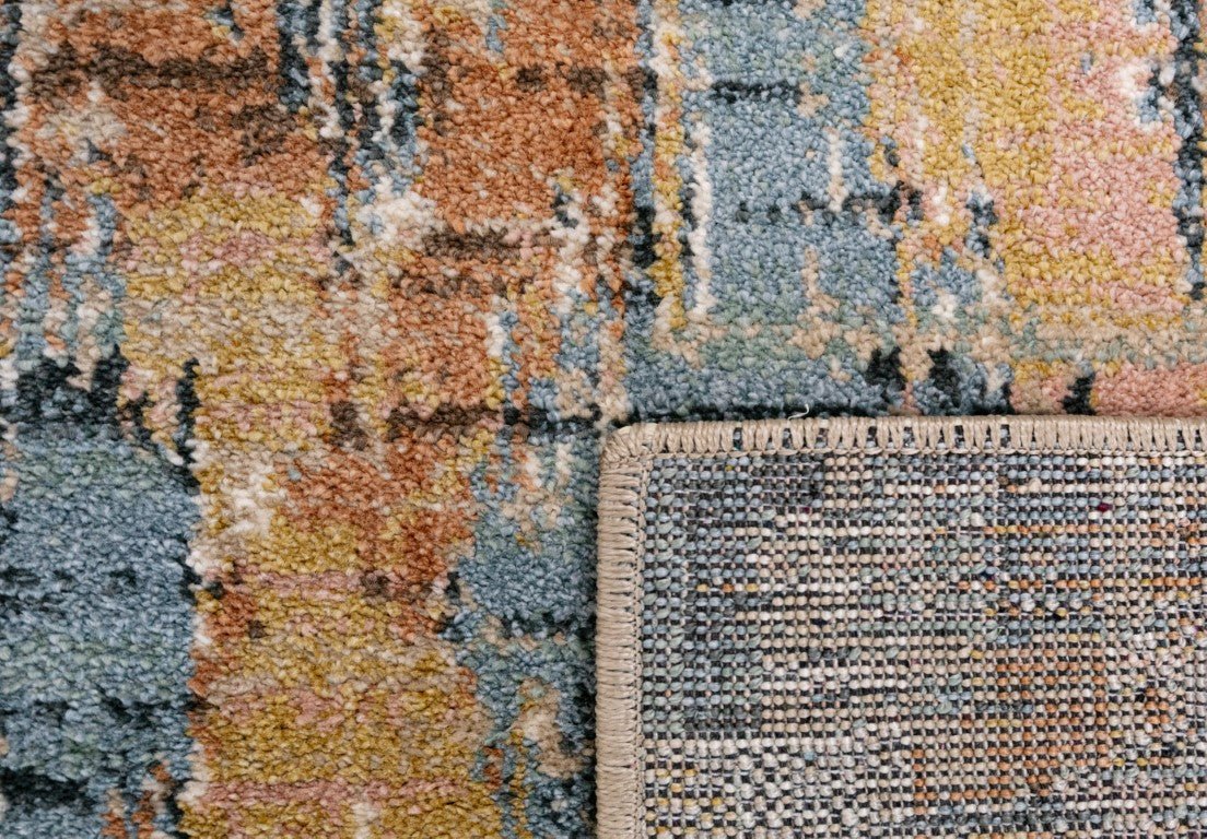 Dream Modern Area Rug  Denim Taupe.