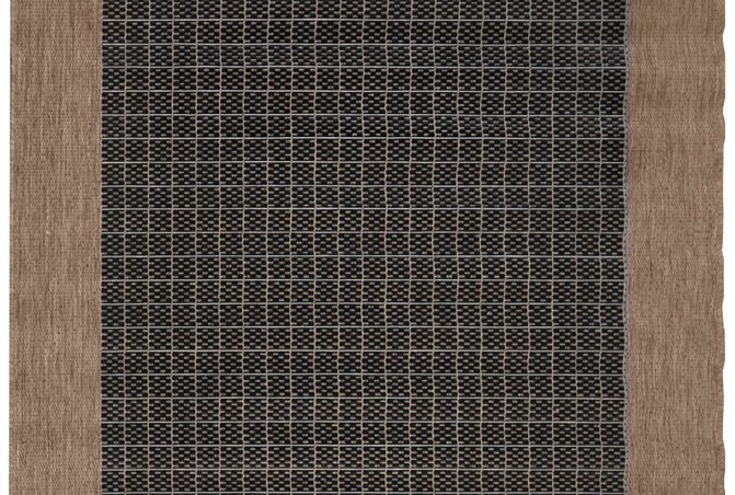 Suva rug rubberbacked Black Coffee 405/112 Runner.