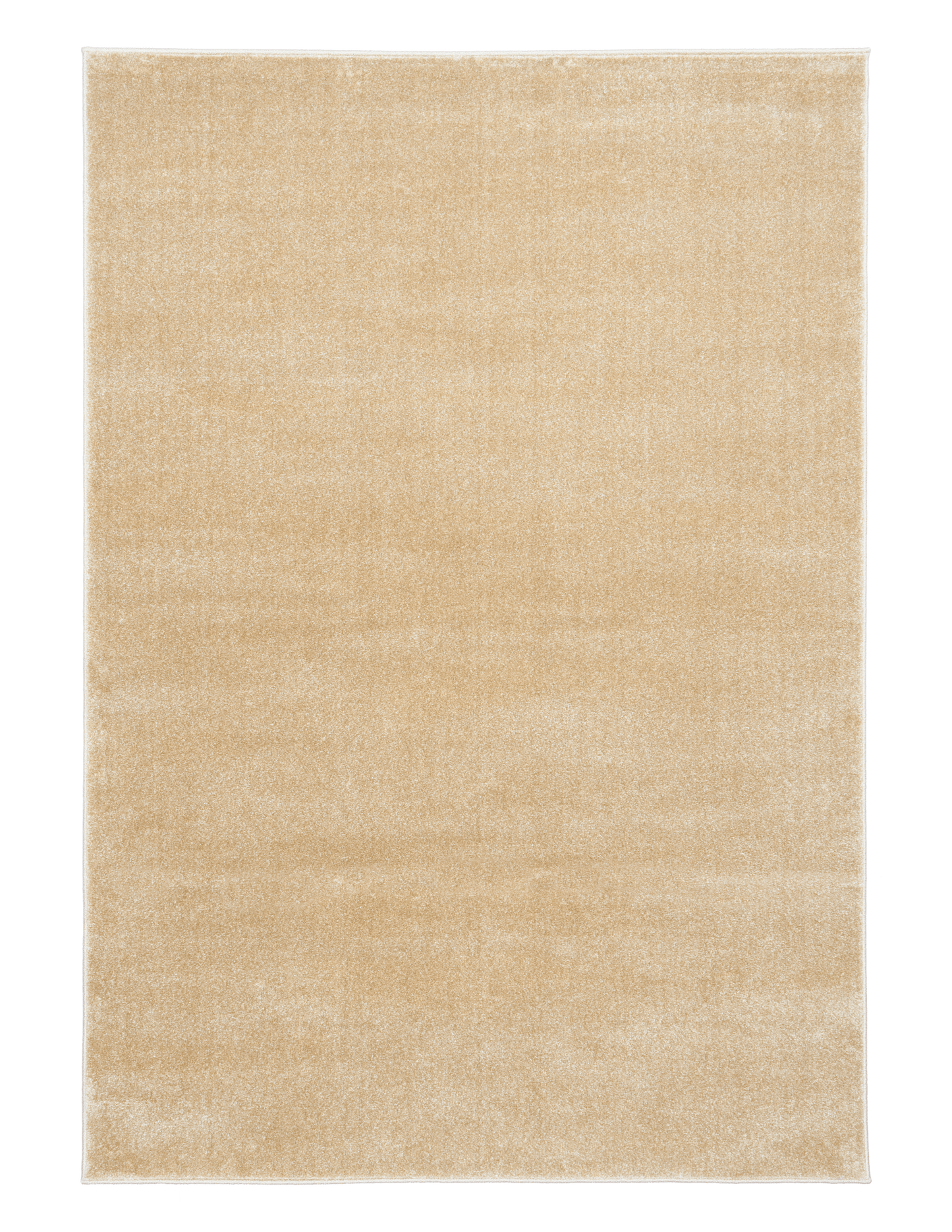 Beige area rug with speckled pile and rectangular stitched border | Eclipse Nimes Modern Abstract Living Room Rug - Rugs Point Australia