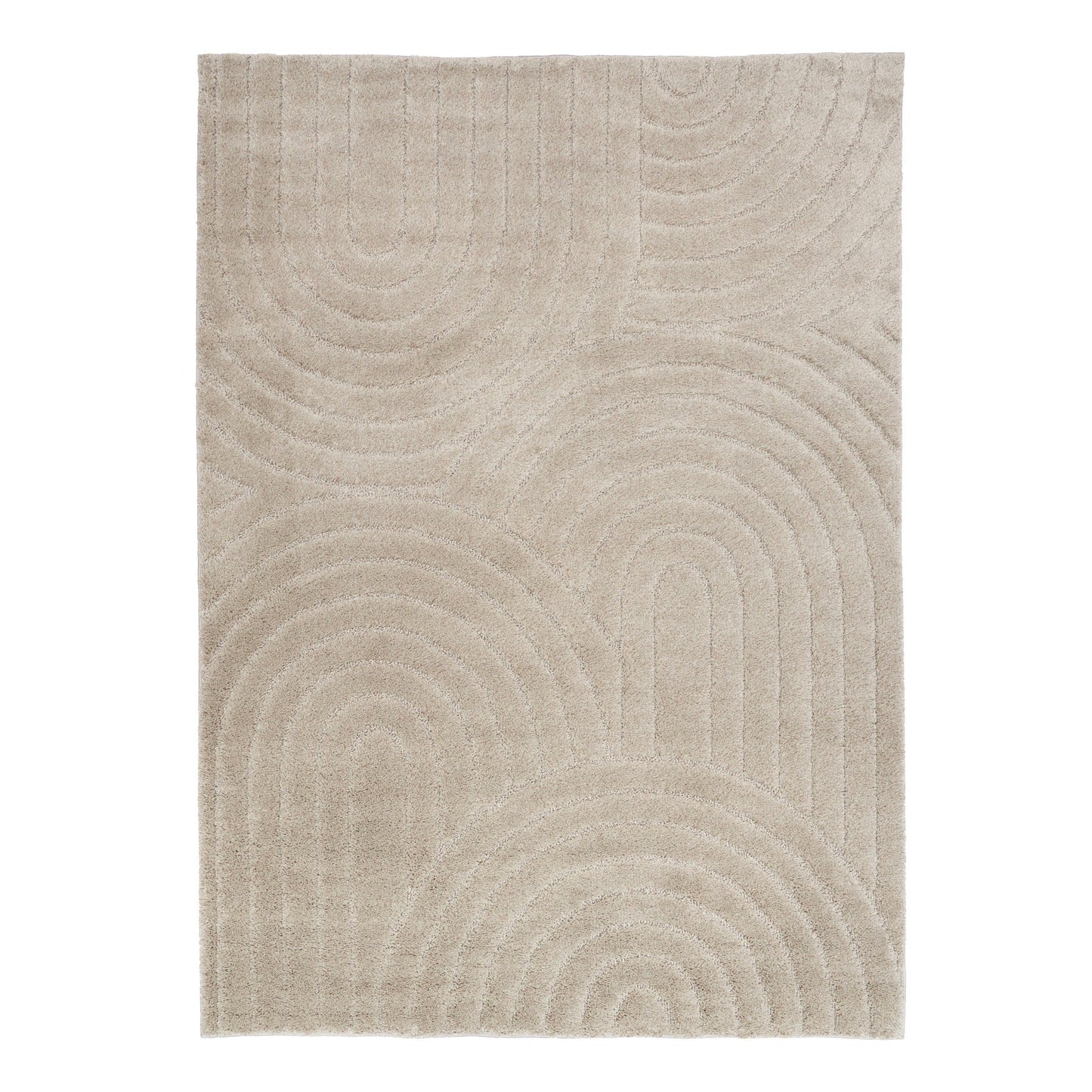 Marli One colour Rug 12415 Beige.