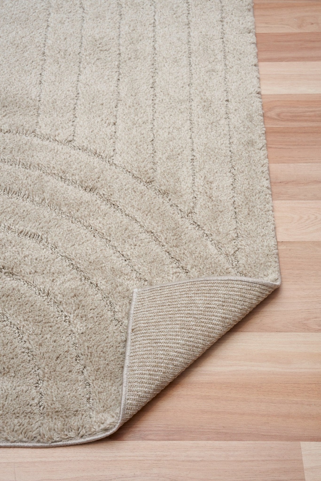 Marli One colour Rug 12415 Beige.