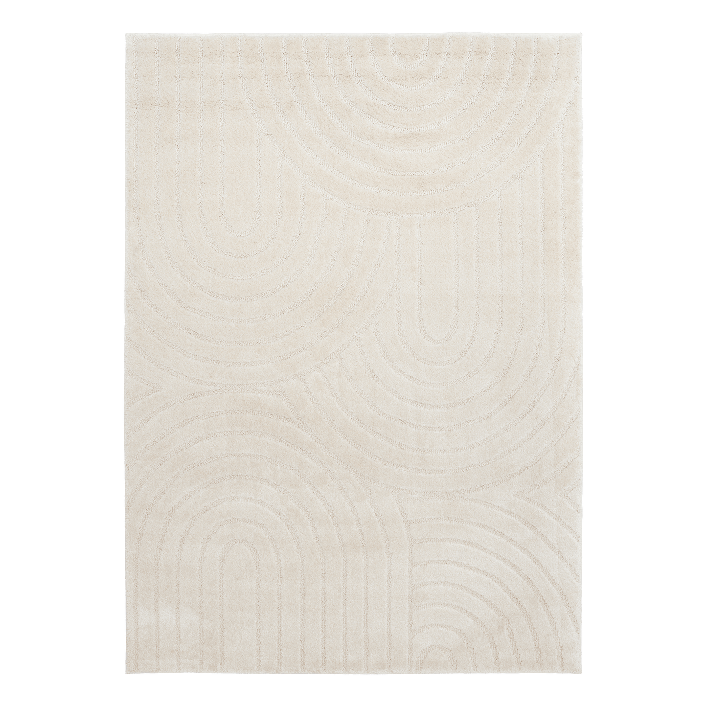 Marli Plain rug 12415 Ivory.