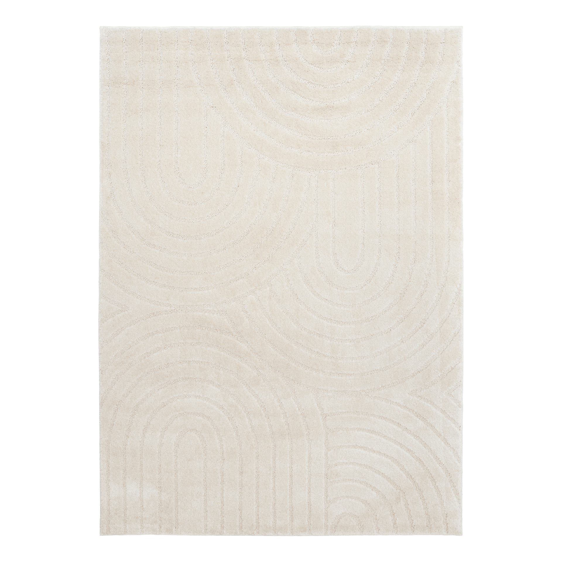 Marli Plain rug 12415 Ivory.