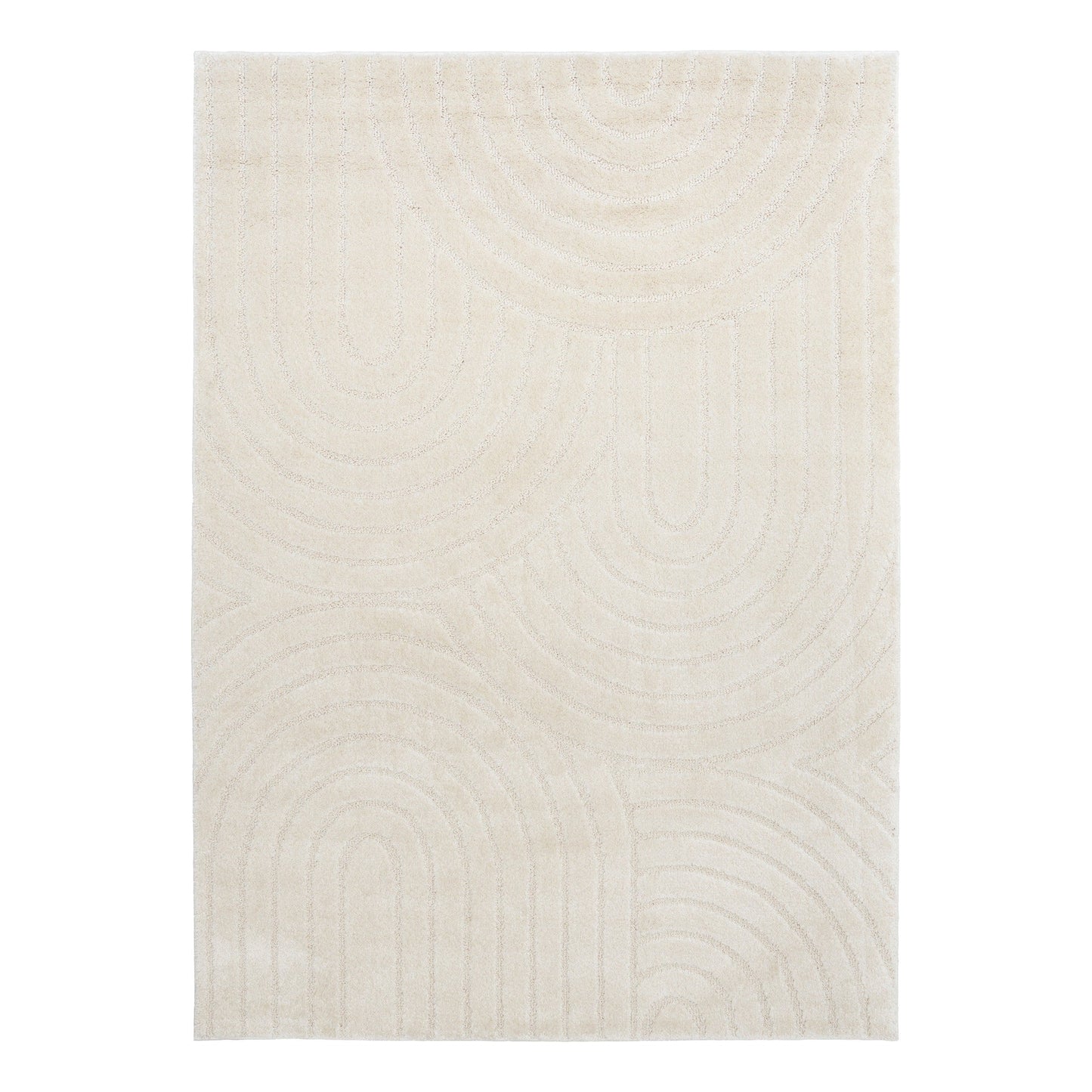 Marli Plain rug 12415 Ivory.