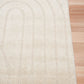 Marli Plain rug 12415 Ivory.