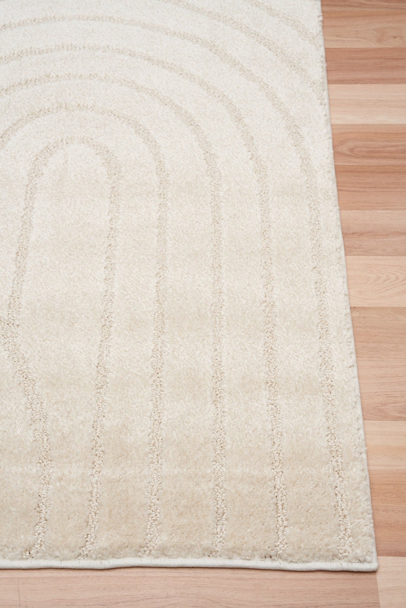 Marli Plain rug 12415 Ivory.
