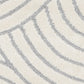 Marli Shagg Rug 12415 Ivory Light Grey.