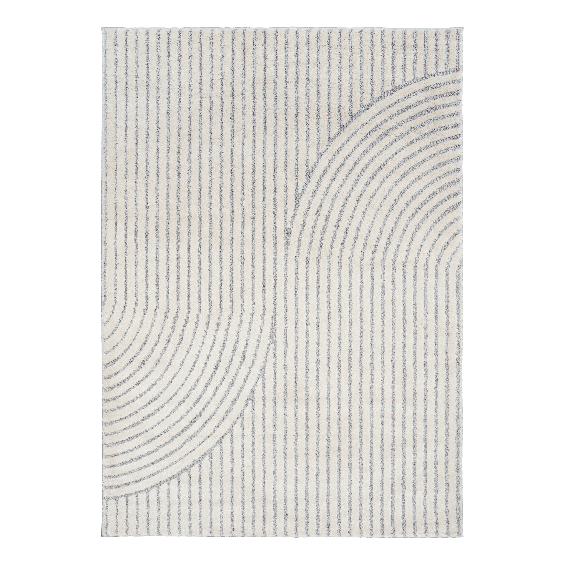 Marli Turkish rug 12416 Ivory Light Grey.