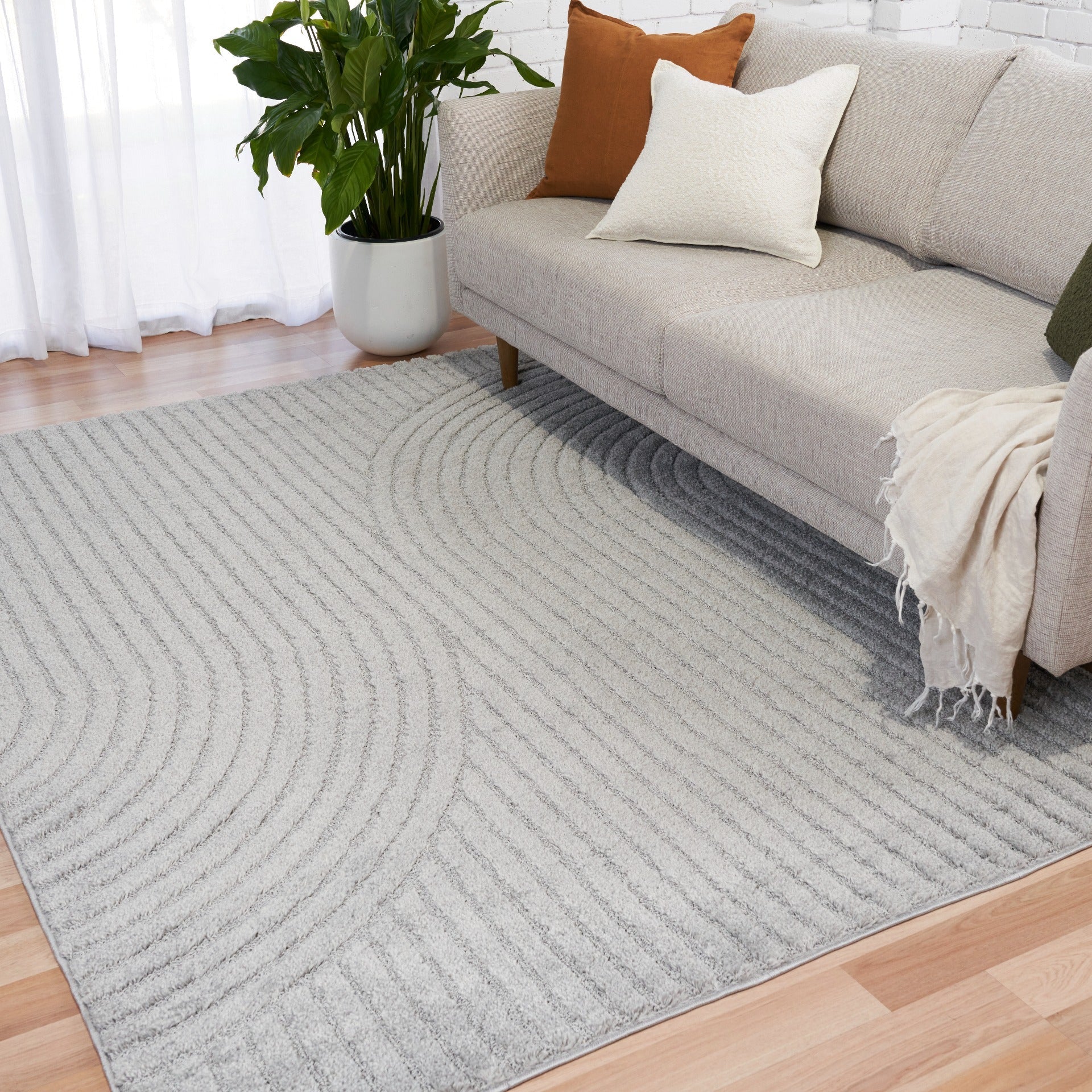 Marli Turkish Rug  12416 Light Grey.