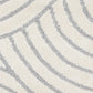 Marli Shagg Rug 12415 Ivory Light Grey.