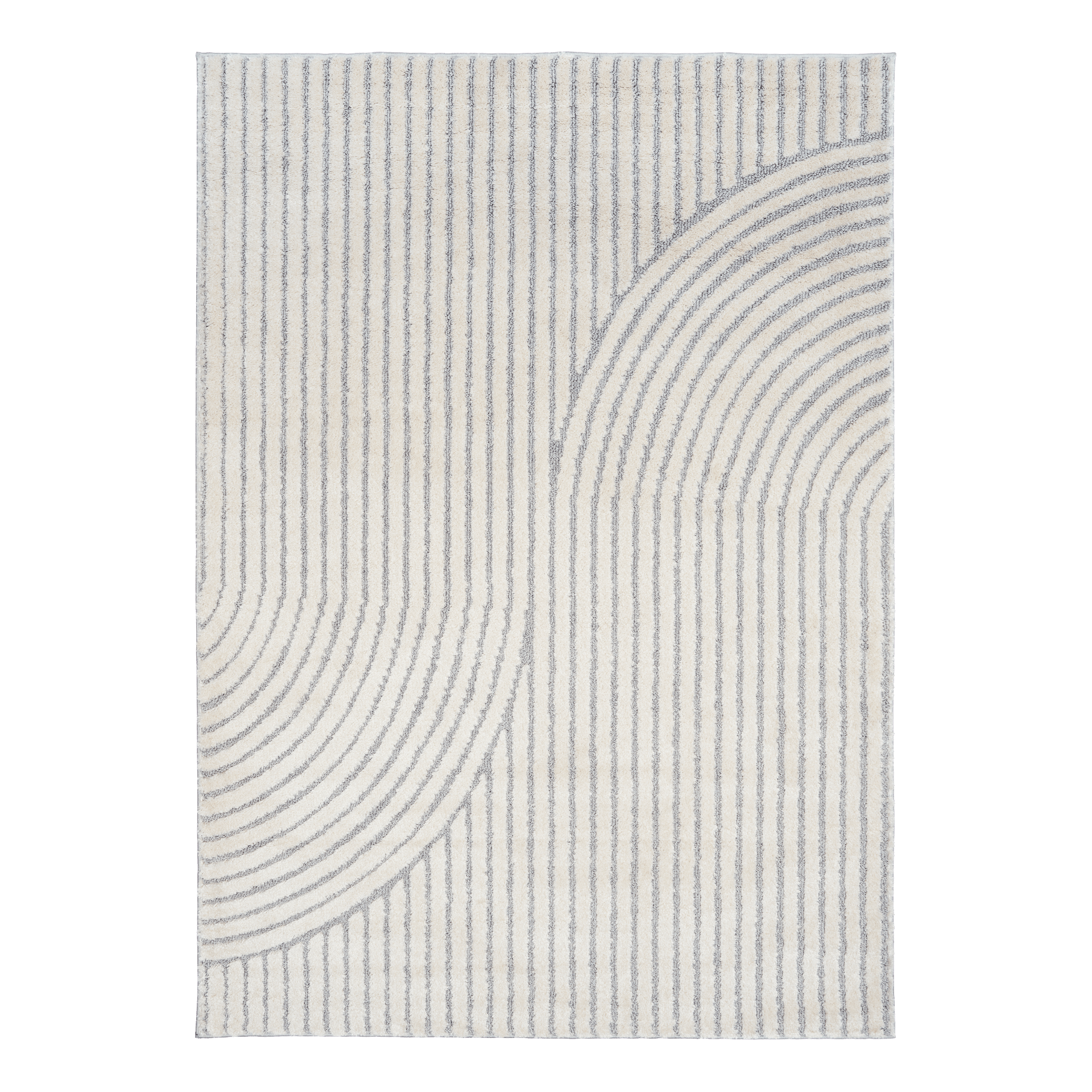Marli Turkish rug 12416 Ivory Light Grey.