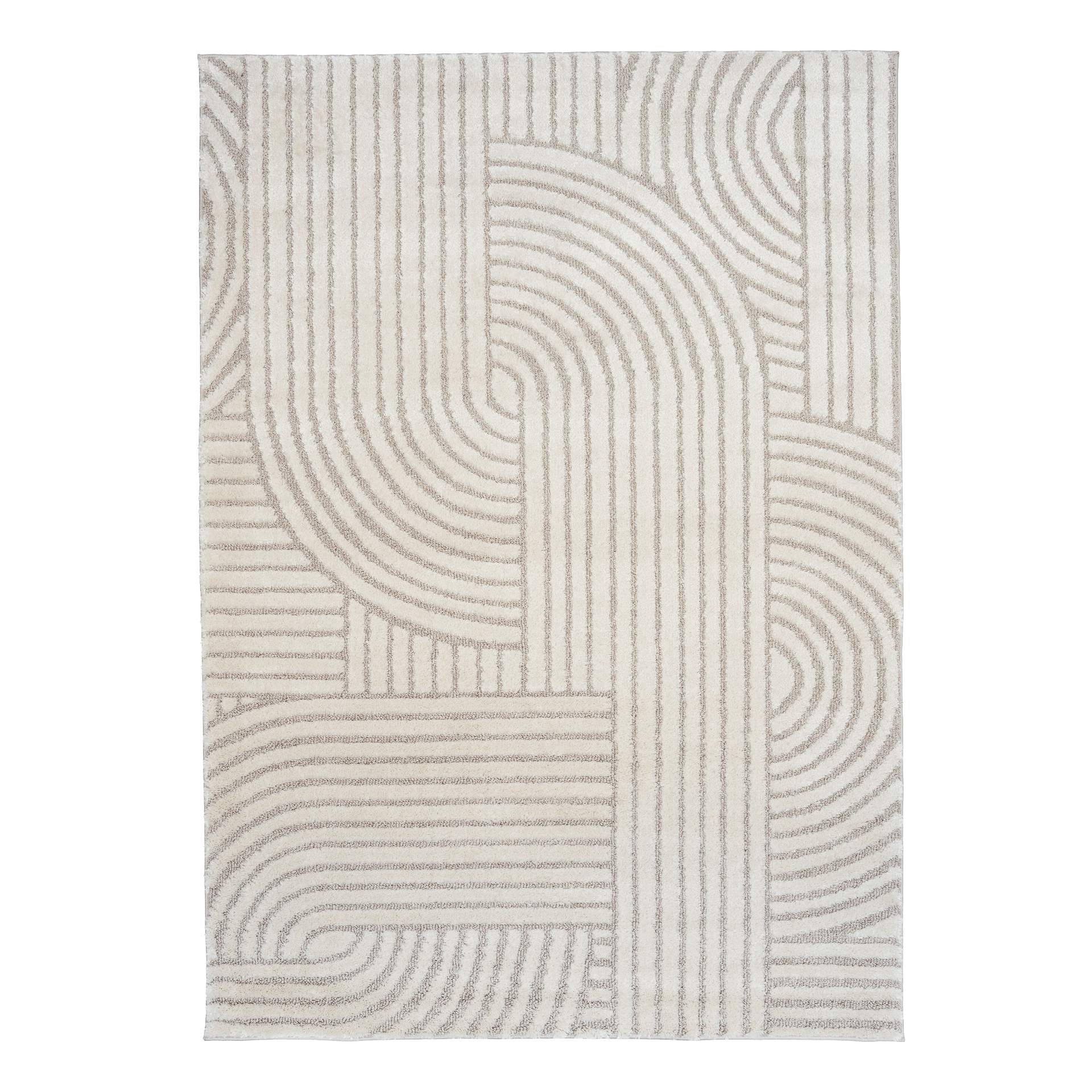 Marli Area soft Rug 12417 Ivory Beige.