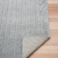 Marli Plain color Rug 12417 Light Grey.