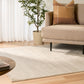 Beige Polypropylene Area Rug , Soft & Stain Resistant , Nori - rug image 1