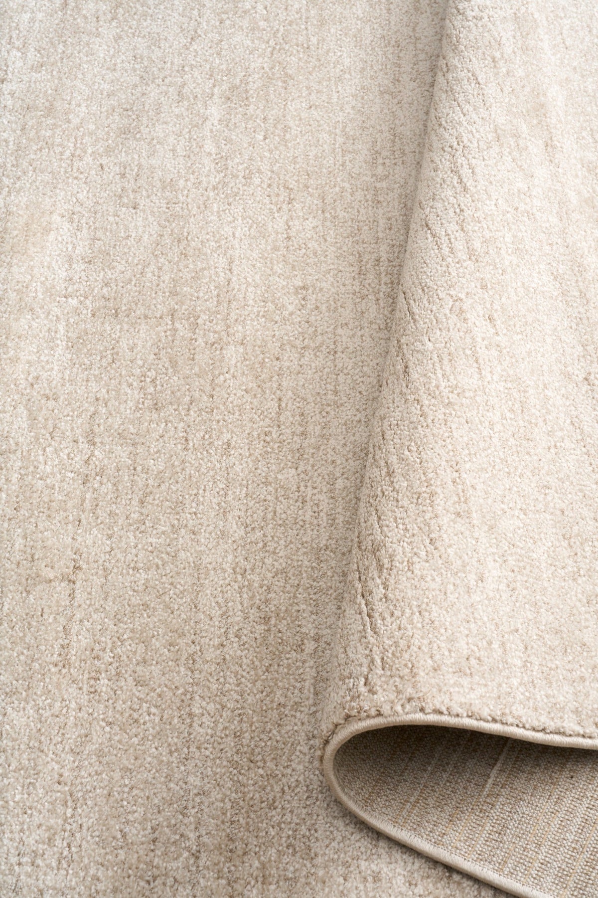 Beige Polypropylene Area Rug , Soft & Stain Resistant , Nori - rug image 4