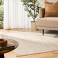 Beige Polypropylene Area Rug , Soft & Stain Resistant , Nori - rug image 2