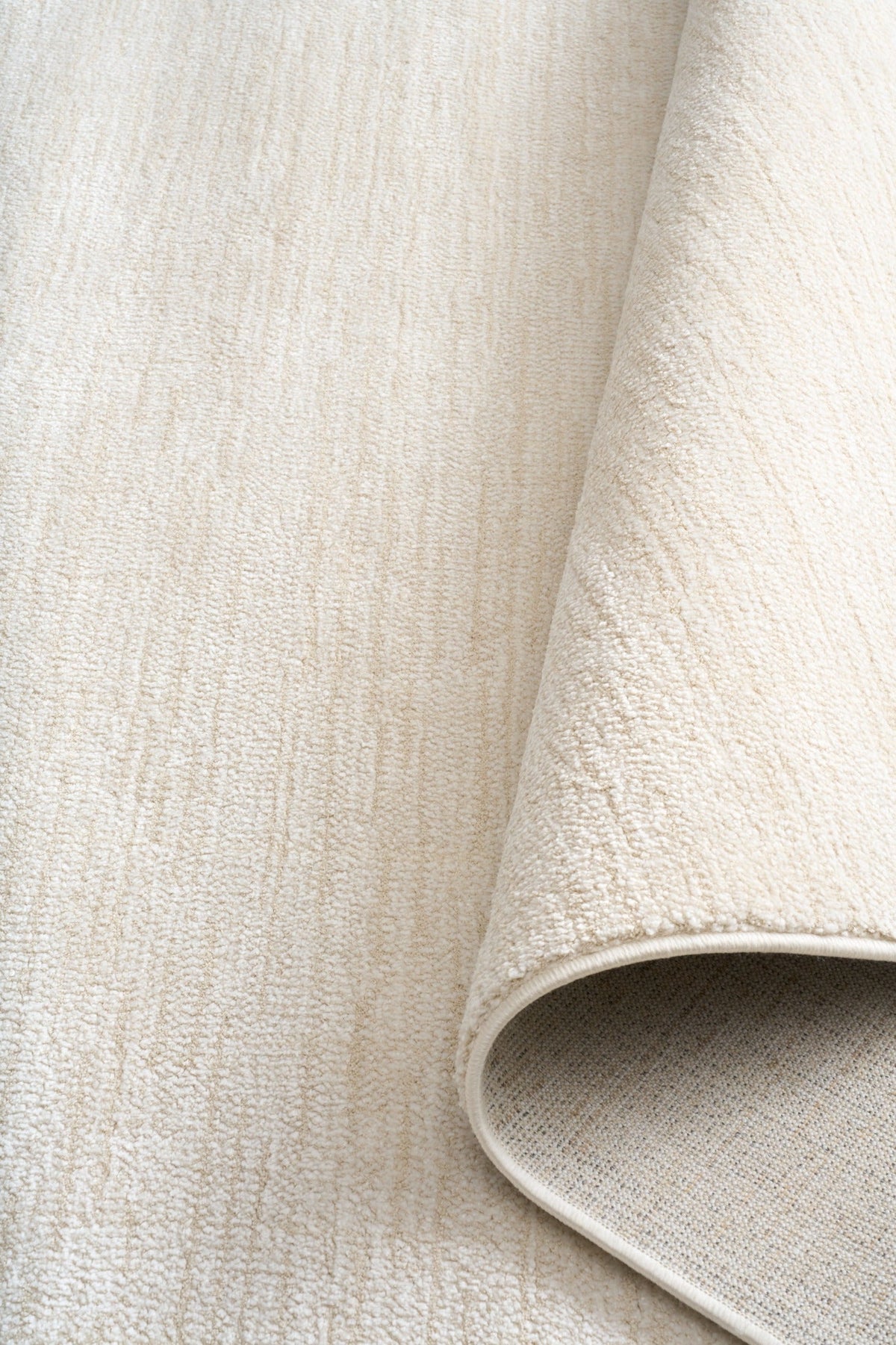 Ivory Polypropylene Area Rug , Soft & Stain Resistant , Nori - rug image 5