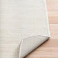 Ivory Polypropylene Area Rug , Soft & Stain Resistant , Nori - rug image 4