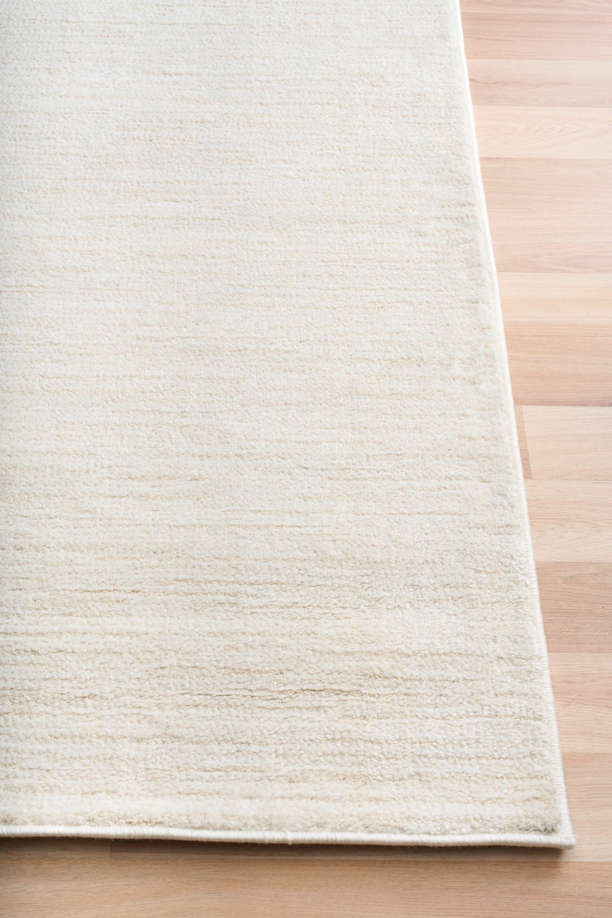 Ivory Polypropylene Area Rug , Soft & Stain Resistant , Nori - rug image 3