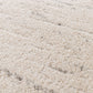 Close-up of off-white rug pile showing dense, speckled fiber texture | Odessa 64604 562 Modern Abstract Polypropylene Area Rug - Rugs Point Australia