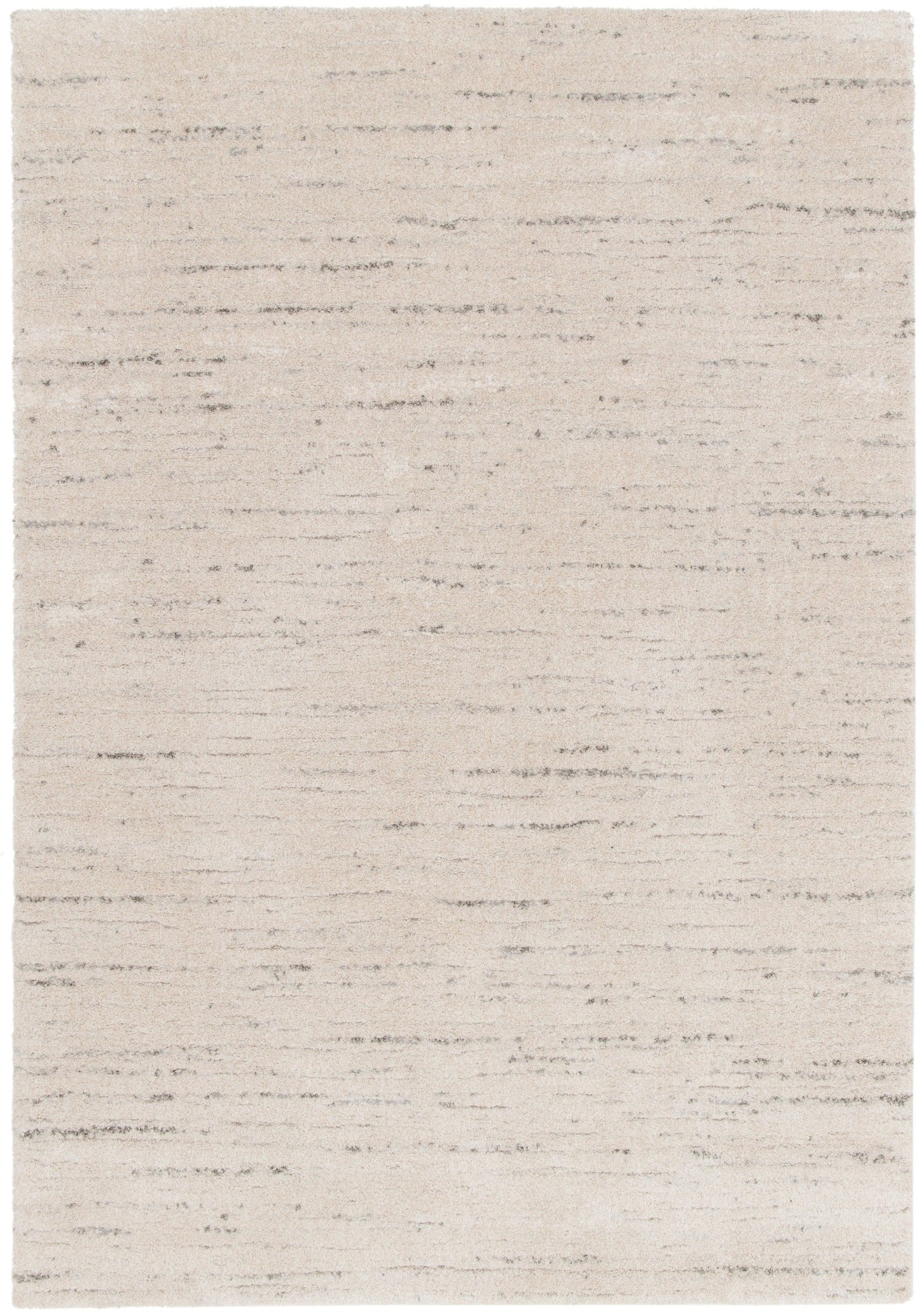 Square cream rug with low, even pile and faint linear texture lines | Odessa 64604 562 Modern Abstract Polypropylene Area Rug - Rugs Point Australia