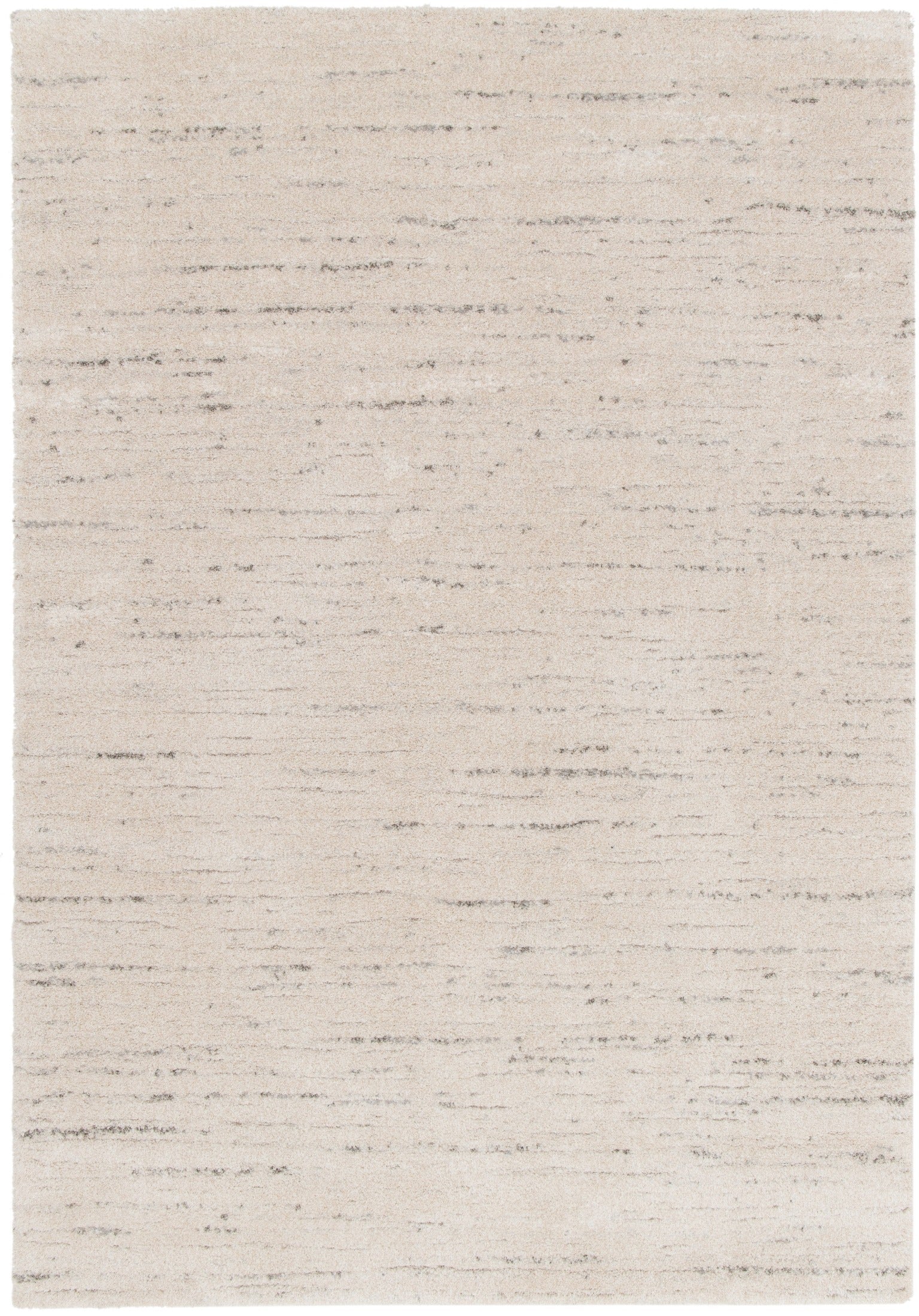Square cream rug with low, even pile and faint linear texture lines | Odessa 64604 562 Modern Abstract Polypropylene Area Rug - Rugs Point Australia