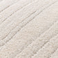 Light beige rug surface with dense low-pile diagonal stripe texture | Odessa 64607 571 Modern Abstract Floor Rug - Rugs Point Australia