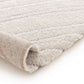 Light beige rug corner with folded edge and plush low pile | Odessa 64607 571 Modern Abstract Floor Rug - Rugs Point Australia