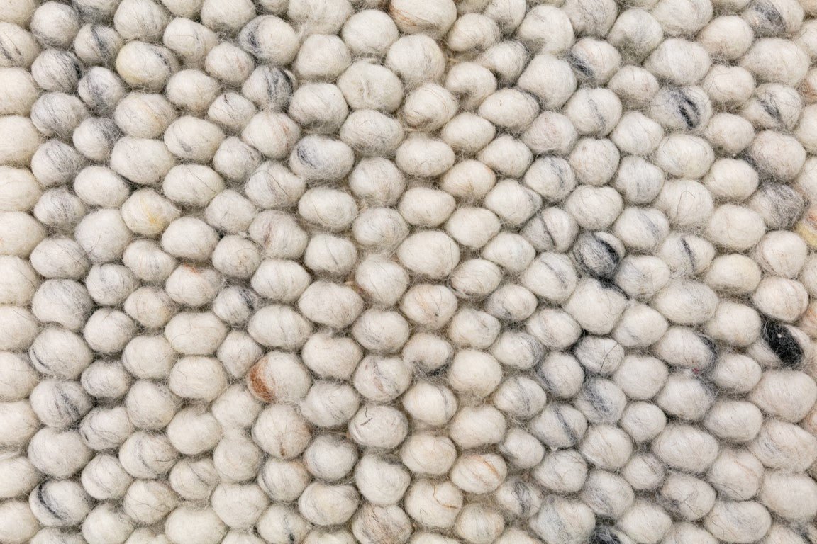 Oslo Thick Luxury Wool Carpet Rug Greyology 3562.