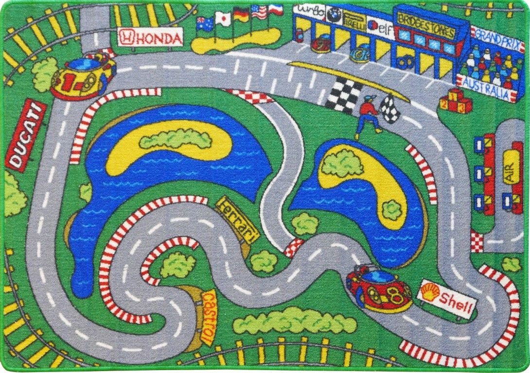 Playmat Grand Prix.