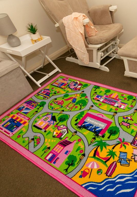 Playmat Pink Track.