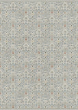 Traditional rug with peach and cream pattern on light background | Prudence Traditional Rug 17201 Peach Cream Vintage Traditional Living Room Rug - Rugs Point Australia