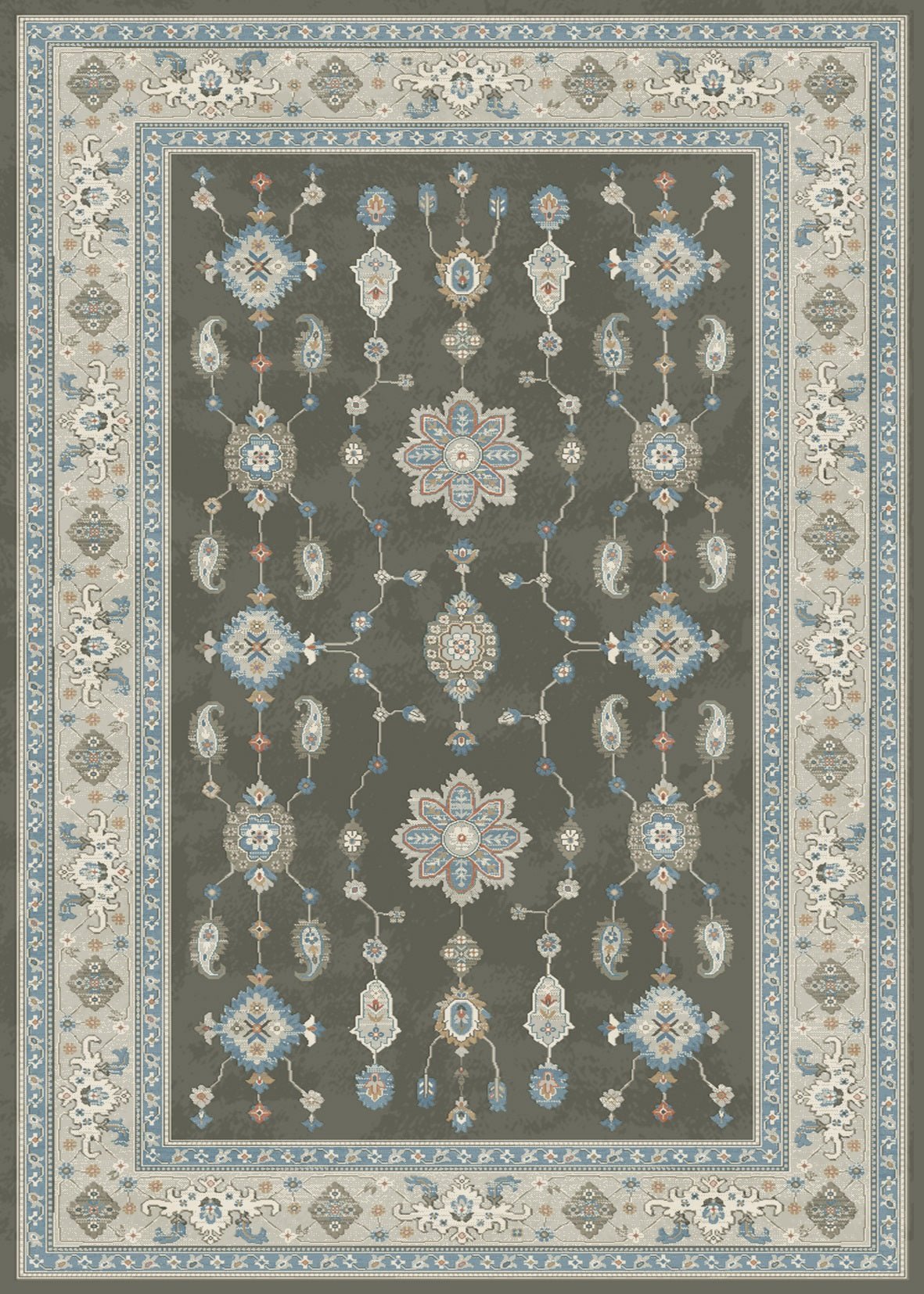 Prudence Traditional rug 17208 Khaki.
