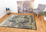 Raffia carpet 1805 Black.