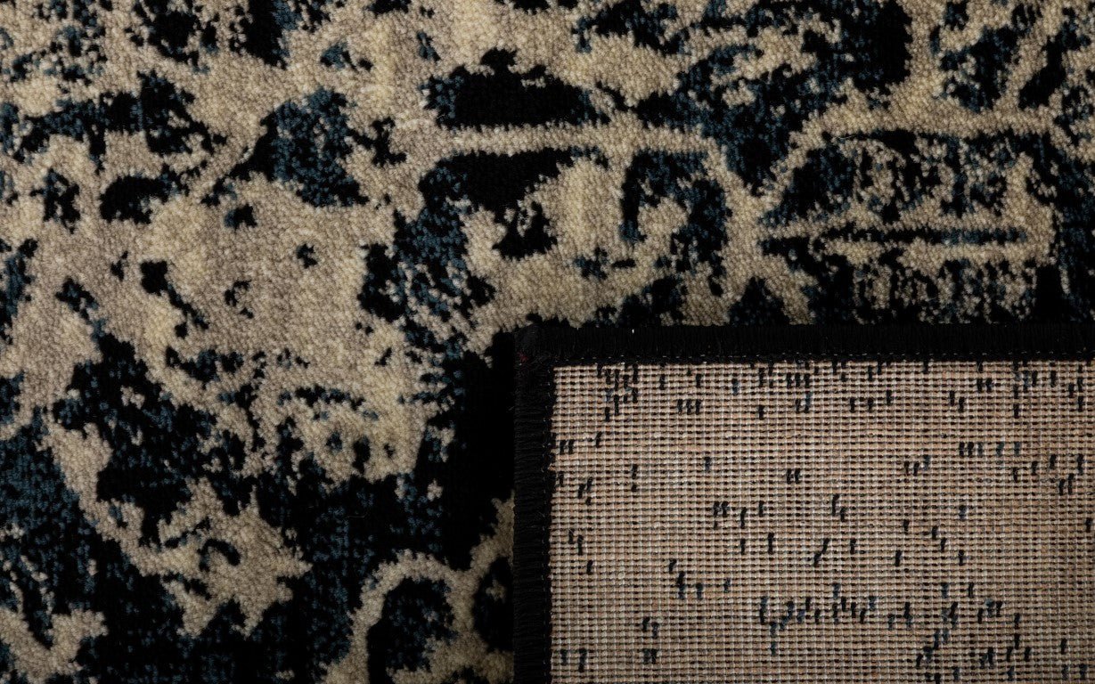 Raffia carpet 1805 Black.