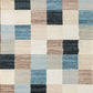 Raffia Rug 0923 Blue Ivory.