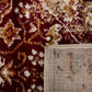 Raffia  Rug 1804 Red.