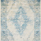 Raffia Rug 2367 Blue colour.